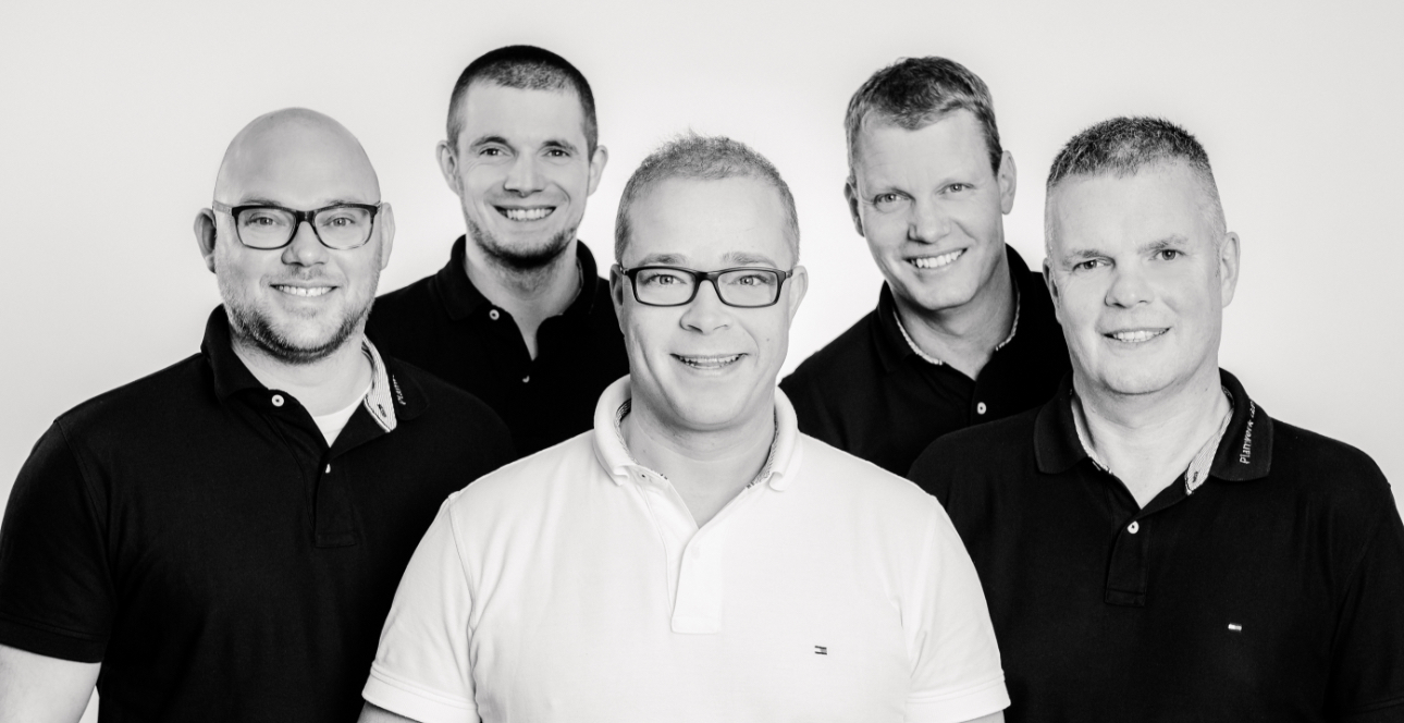 PLANWERK-Team Frank Petersen, Hendrik Petersen, Marco Friedrichsen, Sven Nissen, Thorsten Gregersen